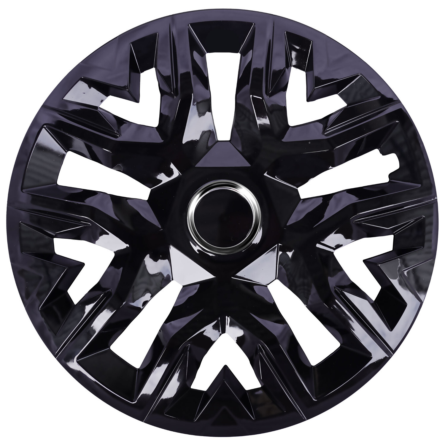 Enjoliveurs 16 pouces NRM Perfecto noir pour look urbain au quotidien