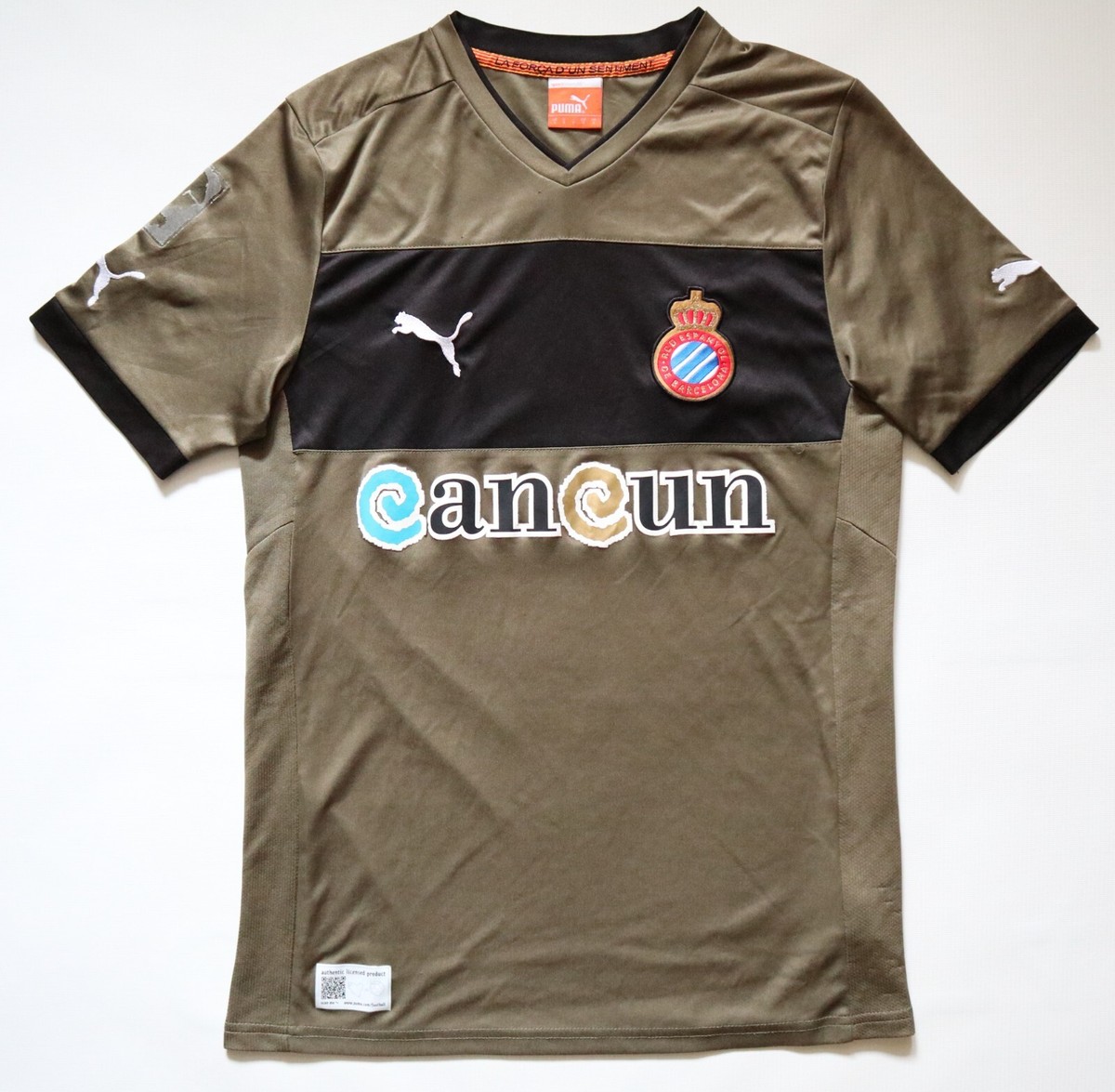 RCD ESPANYOL 2012/2013 THIRD FOOTBALL SHIRT SOCCER JERSEY CAMISETA