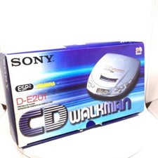 Vintage Sony CD Walkman Portable Compact Disk Player ESP2 - Silver D-E201/SC 