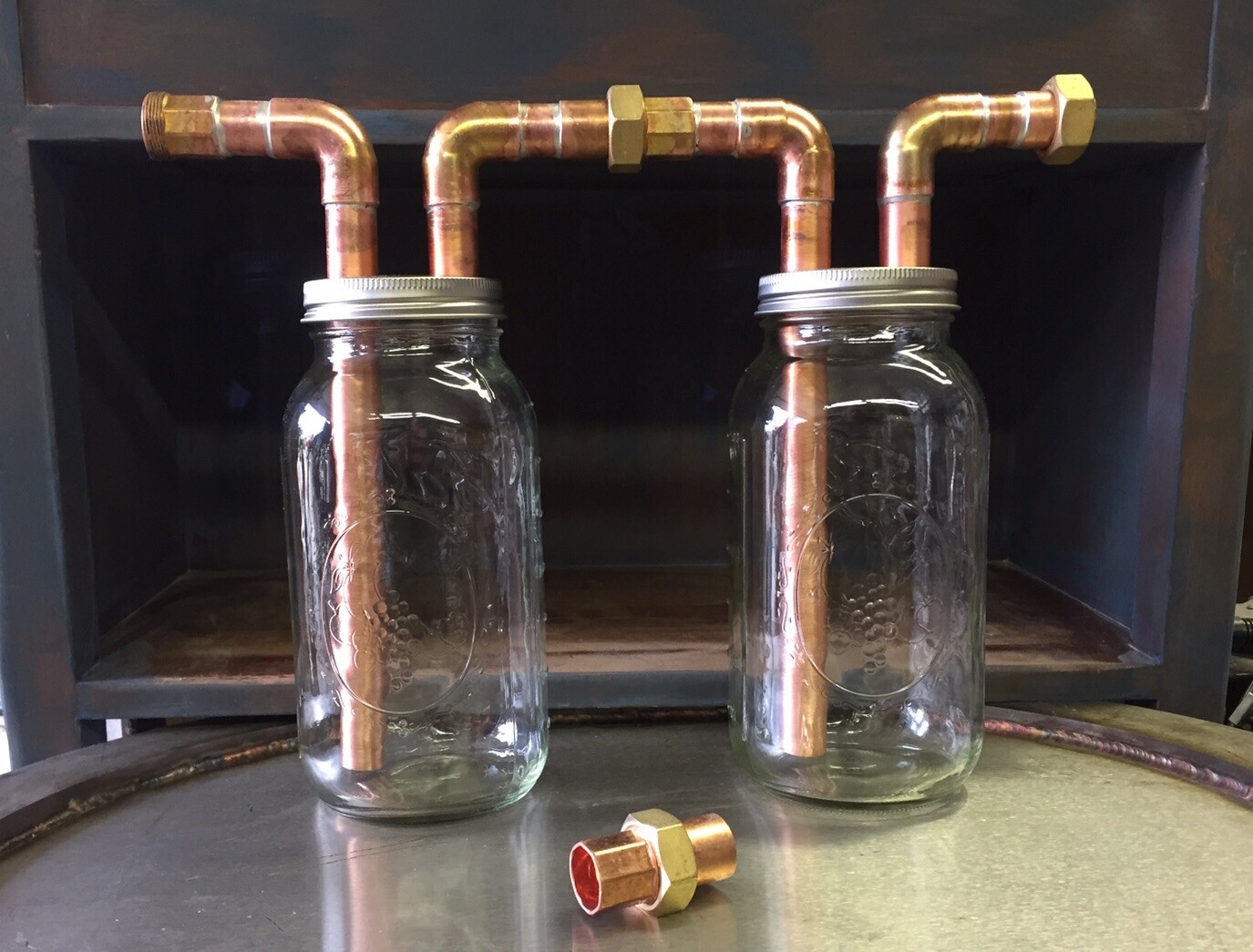 23/4” Mason Jar Thumpers, For Wide Mouth 1/2 Gallon Mason Jars, With