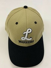 Kennedy Athletic Warriors Beige Made in USA Fitted Baseball Cap Hat Size 7 1/4