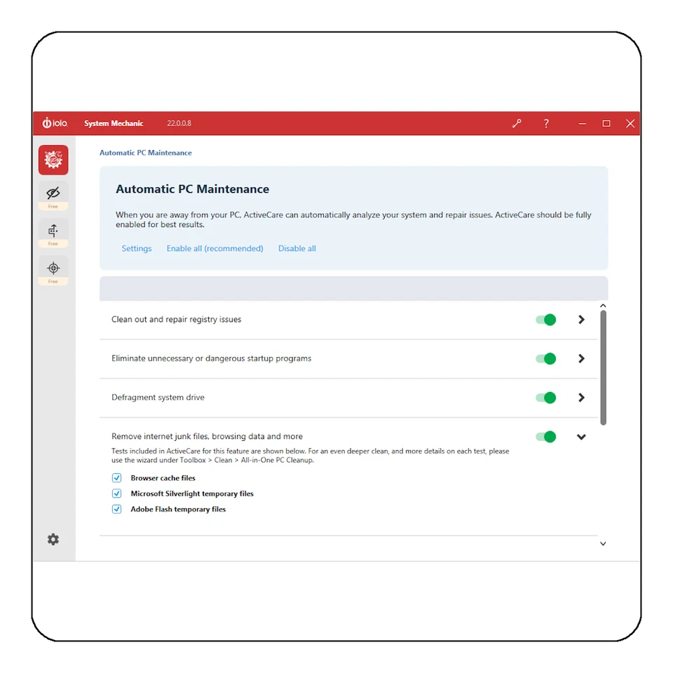 Iolo System Mechanic - 10 PC - 1 Year - [Activation Card] - Image 3 of 4