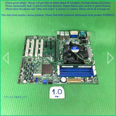 JETWAY NAF92-Q67, LGA 1155 i3-2120 3.3GHz Mainboard as photo, sn:8309.