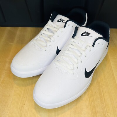 Nike Infinity G Golf Men\'s Shoes CT0535-101 Black/White, size 9.5 wide Nike Infinity G Golf Shoes Cleats Mens 12 W Wide White Black  main image 3