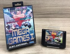 Thumbnail of ebay&reg; auction 165387146728 | Sega Mega Drive Spiel • Mega Games I • 16-Bit Cartridge • Italia 90 Hang On #ML