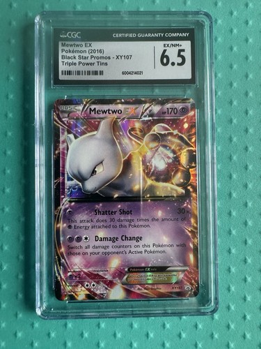 Mewtwo-EX graded CGC 6.5 for sale on eBay