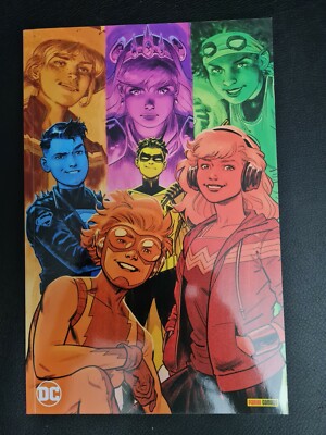 Young Justice #1: Variantcover, limitiert, 222 Exemplare (2021, Panini) Z0-1