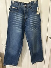 South Pole Denim Jeans 16 Youth 28x28 NWT Baggy Pants Skater VTG Hip Hop Y2K YKK