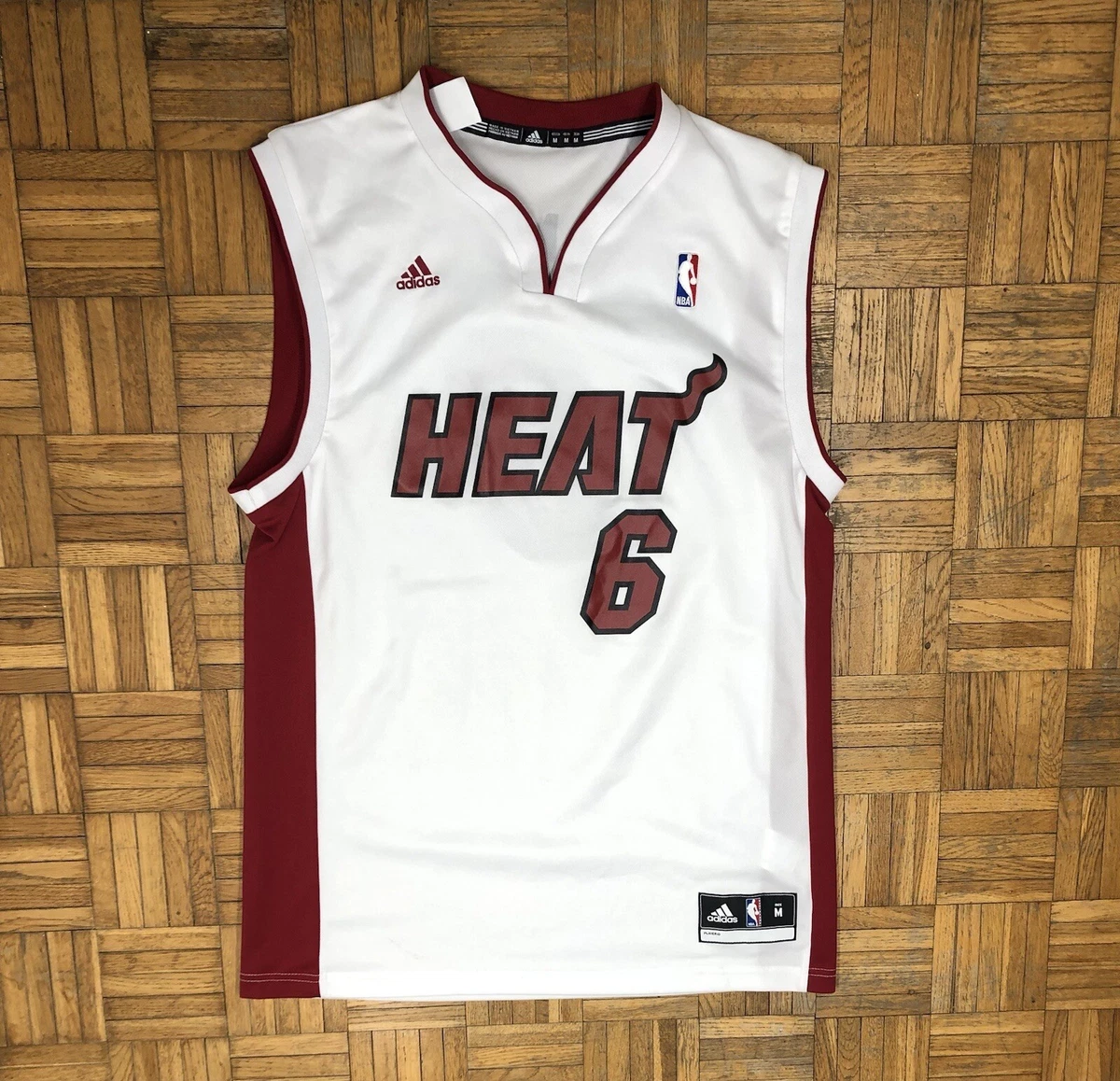 Miami Heat 6 LeBron James White Mesh 2012 Fianls NBA Jerseys Cheap