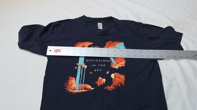 Explosions In The Sky Band Tee Concert Merch Texas Rock Navy T