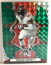 2022 Shaquil Barrett Panini Mosaic GREEN MOSAIC Prizm #187. Buccaneers star OLB