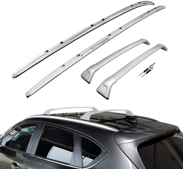 4Pcs Fits for Mazda CX5 CX5 20172020 Roof Rail Racks Cross Bar