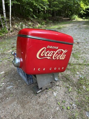 Vintage 1950's Coca Cola Soda Fountain Dispenser Boat Motor Style