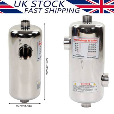 Solar Ac Heat Recovery Pool Heating System Heat Exchanger Drain