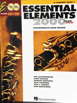 Essential Elements 2000 Buch 1 mit DVD für Bflat Klarinette