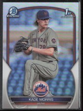 2023 Bowman Draft Kade Morris Chrome Refractor