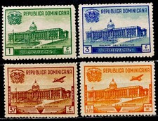 Dominican Republic 1948. SC# 428-429, C68-C69. MNH