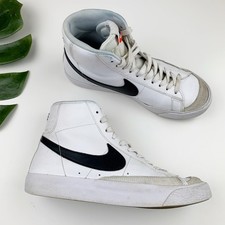 Nike Blazer Mid '77 Vintage Youth Kids White Black DA4086-100 GS Size 6Y