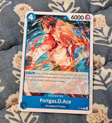 Portgas D Ace - P-103 Store Tournament 2025 Promotion Card Vol. 4 - One Piece