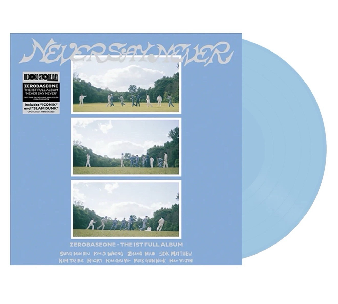 ZEROBASEONE Never Say Never Vinyl LP RSD Record Store Day 2026 NEW SEALED