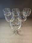 Set of 6 Crate & Barrel Balloon Wine Glasses - Hand Blown Crystal — photo 2