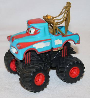 Disney Pixar Cars Monster Truck Hook Tormentor Mattel T3858 11 cm