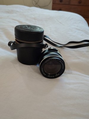 Vintage Vivitar 28mm 1:2 MC Wide Angle Lens No. 22010142 Japan No Tested W/Case 