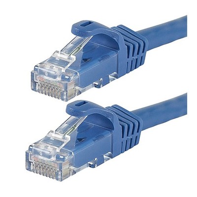 MONOPRICE 9794 Patch Cord,Cat 6,Flexboot,Blue,100 ft. 38G021
