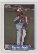 1982 Fleer Rodney Scott #207 0ov8