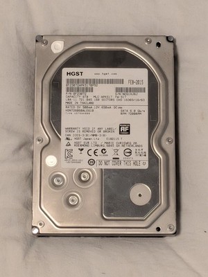 HGST Deskstar 6TB 3.5'' SATA III 7200RPM 128MB HDD HDN726060ALE610