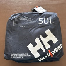 Helly Hansen Duffel Bag 50L Water Resistant Workwear Sports Bag