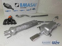 Imasaf Auspuffanlage Komplett+Kat für Opel Astra G Cabrio 1.6+1.6 16V 2001-2003