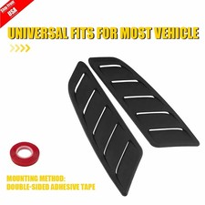 Matte Black Car Front Hood Air Vent Cover Scoop For Ford F-150 2009-2024