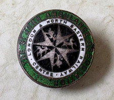 VINTAGE ST JOHNS AMBULANCE BADGE - LONDON & NORTH EASTERN RAILWAY