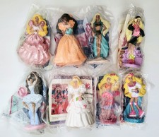 vtg1992 McDonald  s Barbie dolls new Packages Complete set 8