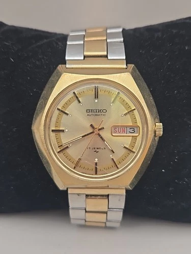 Seiko Automatic 38mm Day Date Dial Men's Watch 7006-7189