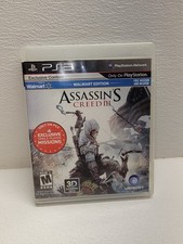Assassin's Creed III PS3 Tested Working Sony PlayStation 3 Game CIB