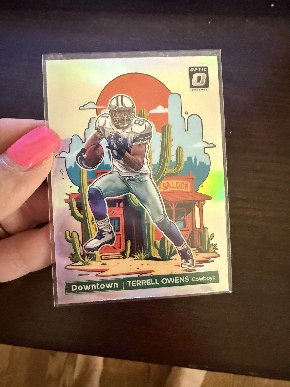 2024 Panini Donruss - Downtown! Terrell Owens #8 SUPER CLEAN