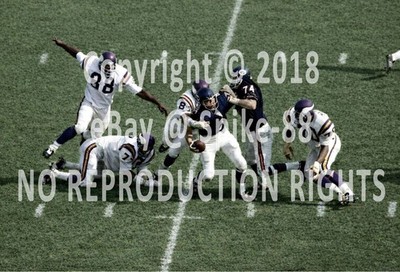 ALAN PAGE,CARL ELLER,JIM MARSHALL,GARY LARSEN MINNESOTA VIKINGS SACK BEARS QB