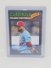 2026 Topps Heritage - Willson Contreras #156 Dark Gray Border