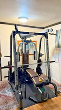 Marcy Home Gym - Smith Machine/Cage System | MD-9010G -Weights & accessories avl