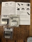 Lot of 3~ANDIS CERAMIC+ ULTRA CLIPPER Blades~3/4+ 3 3/4+ 7FC~ 1 New/2 BarelyUsed — photo 1