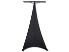 Odyssey Cases SPATRI5-BLK 84" X 120" Black Triangular Designer Tripod Scrim
