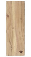 FrüHstüCksbrettchen Servierbrett Brettchen Holz Herz 16X46Cm Ib Laursen 17046-00