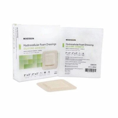 Silicone Foam Dressing Count of 1  by McKesson