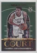 2021-22 Panini NBA Hoops High Court Holo Giannis Antetokounmpo #7 hs9