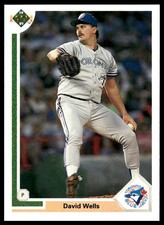 1991 Upper Deck #583 David Wells Blue Jays