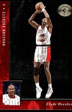 Clyde Drexler 1995-96 SP Championship #39 Rockets NBA READ FREE SHIPPING