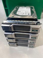 Lot 4 Dell EqualLogic PS6110 2TB 7.2K 6Gbps 3.5" SAS Hard Drive HDD+Caddy T7F78