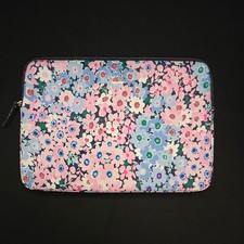 Kate Spade NY Floral Laptop Sleeve 8ARU2622 F066 15" Case Bag Flowers Pink Blue